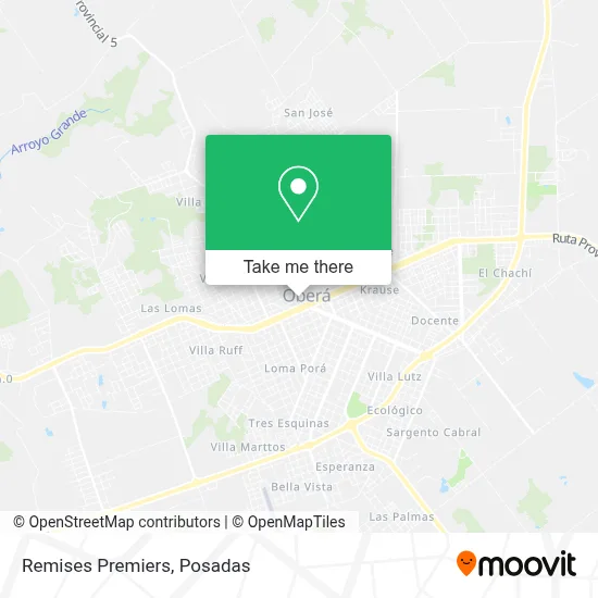 Remises Premiers map