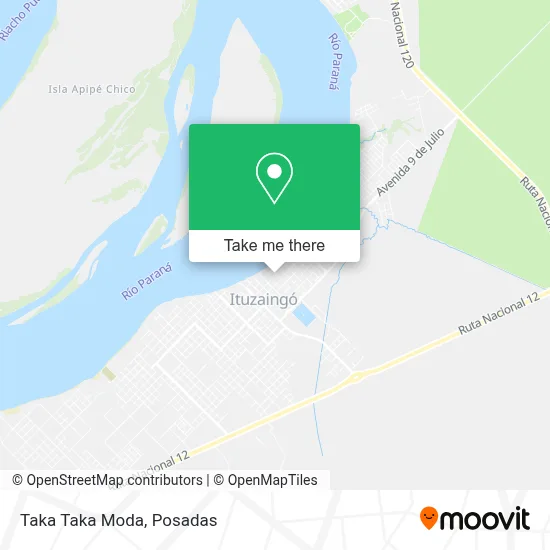 Taka Taka Moda map