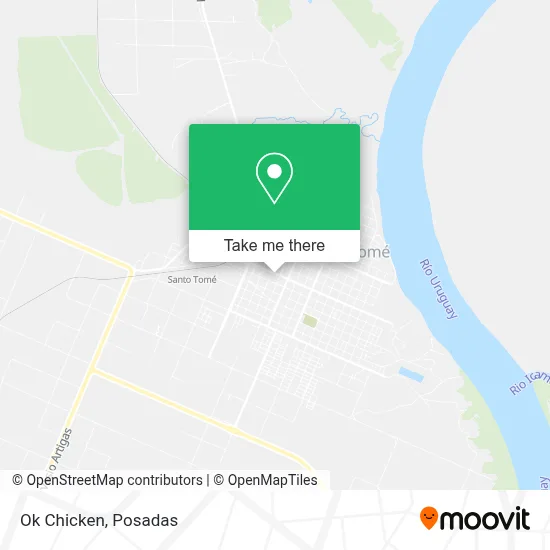 Ok Chicken map