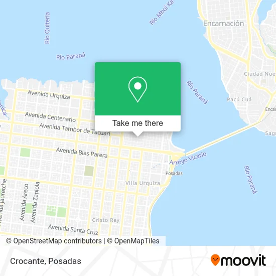 Crocante map