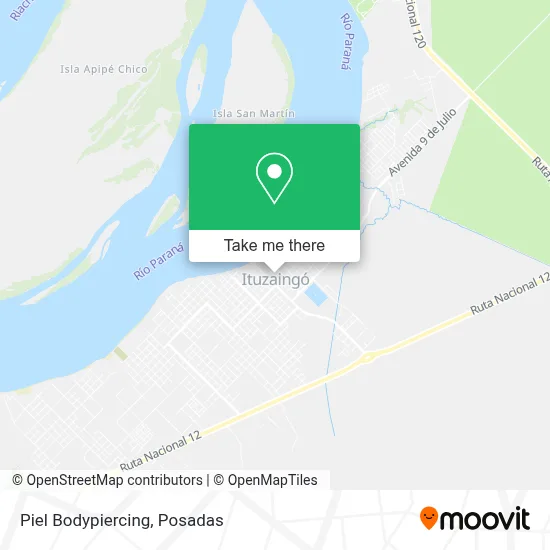 Piel Bodypiercing map