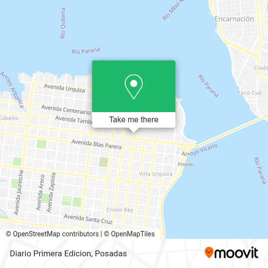 Diario Primera Edicion map