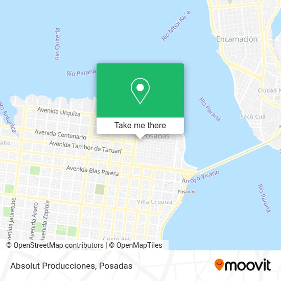 Absolut Producciones map