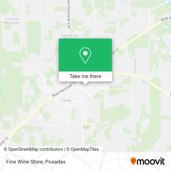 Fine Wine Store map