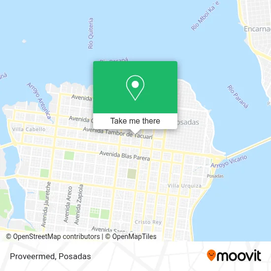 Proveermed map