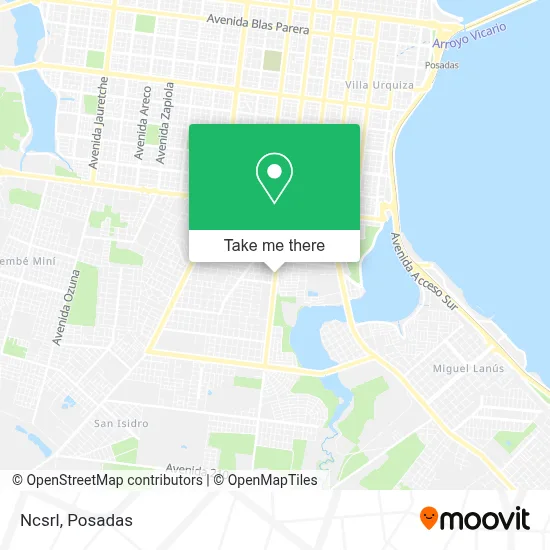 Ncsrl map
