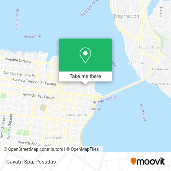 Gayatri Spa map