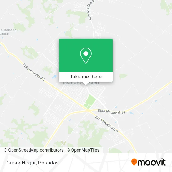 Cuore Hogar map