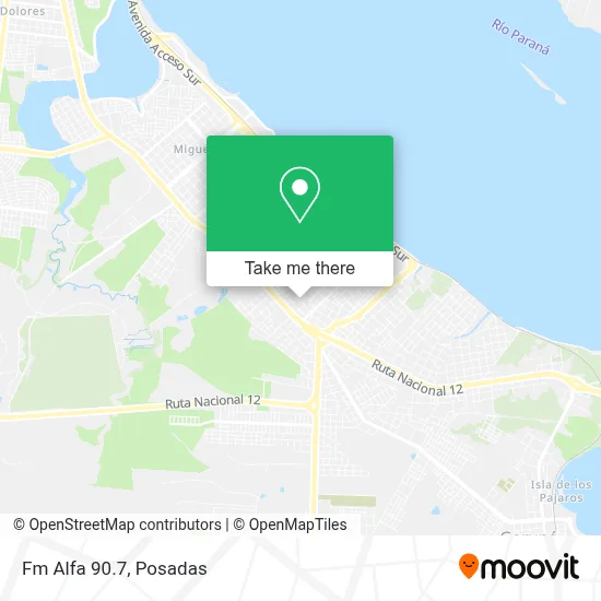 Fm Alfa 90.7 map