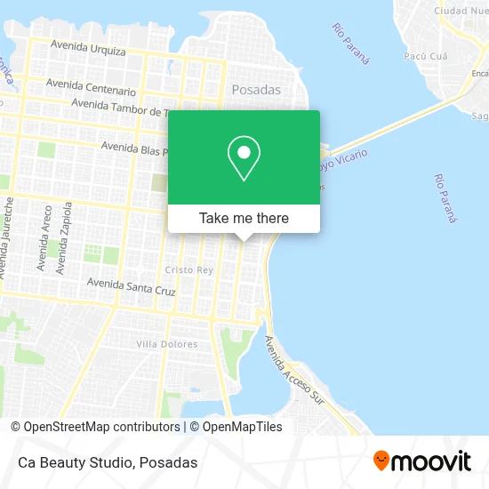 Ca Beauty Studio map