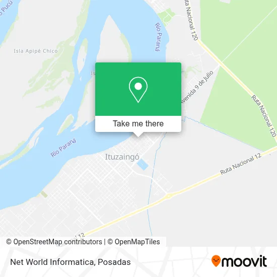 Net World Informatica map