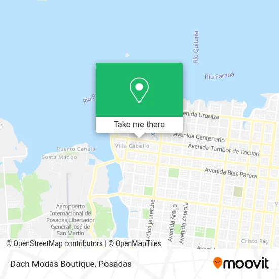 Dach Modas Boutique map