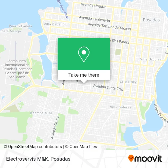 Electroservis M&K map