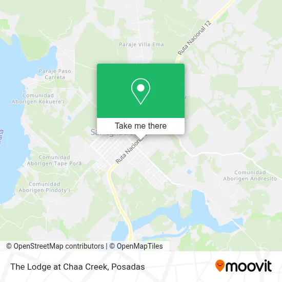 The Lodge at Chaa Creek map