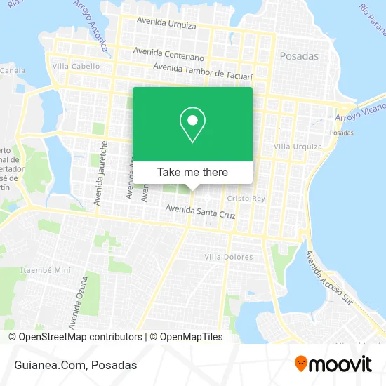 Guianea.Com map