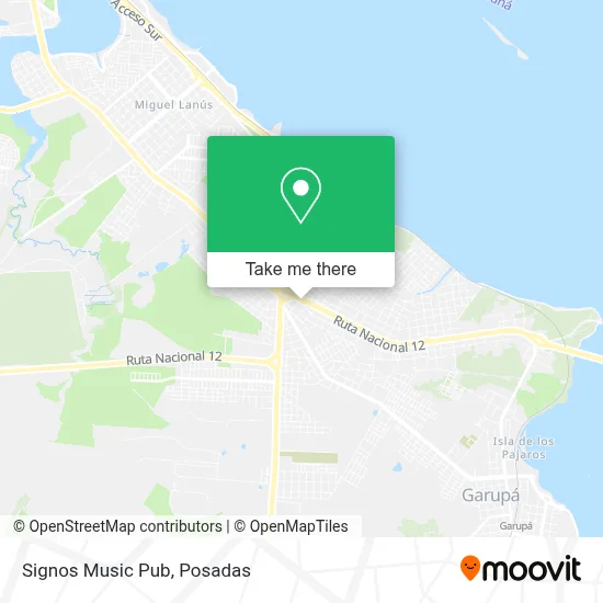 Signos Music Pub map