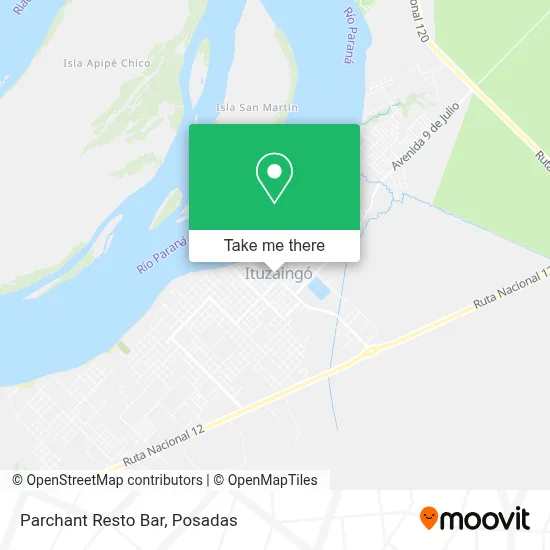 Parchant Resto Bar map