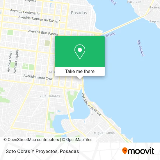Soto Obras Y Proyectos map