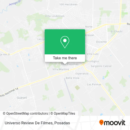 Universo Review De Filmes map