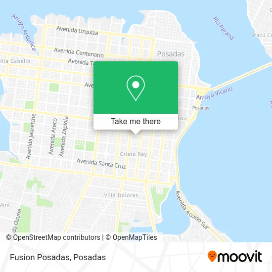 Fusion Posadas map