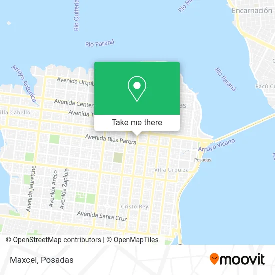 Maxcel map