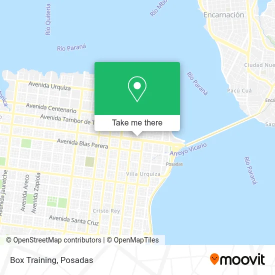 Box Training map