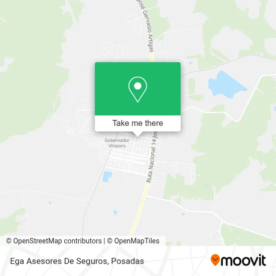 Ega Asesores De Seguros map