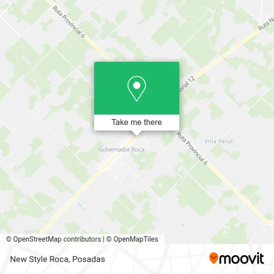 New Style Roca map