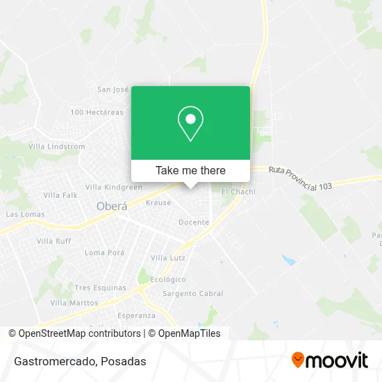 Gastromercado map
