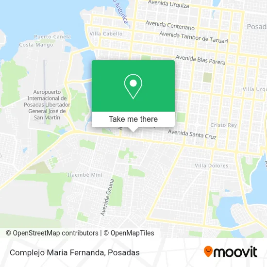 Complejo Maria  Fernanda map