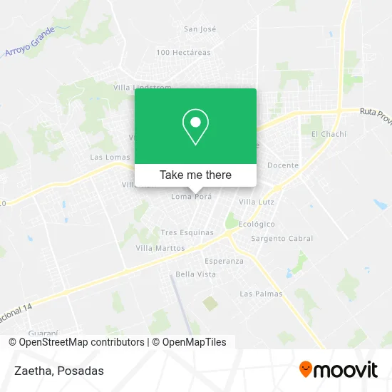 Zaetha map