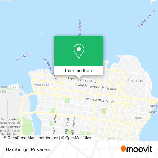 Hamburgo map