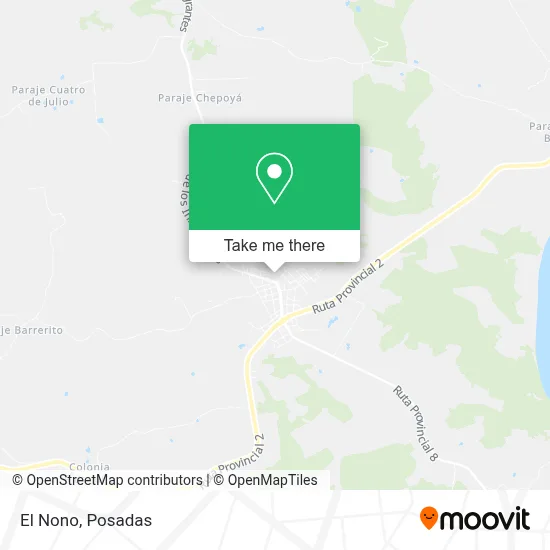 El Nono map
