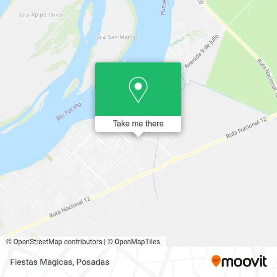 Fiestas Magicas map