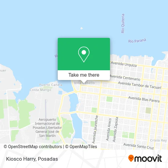 Kiosco Harry map