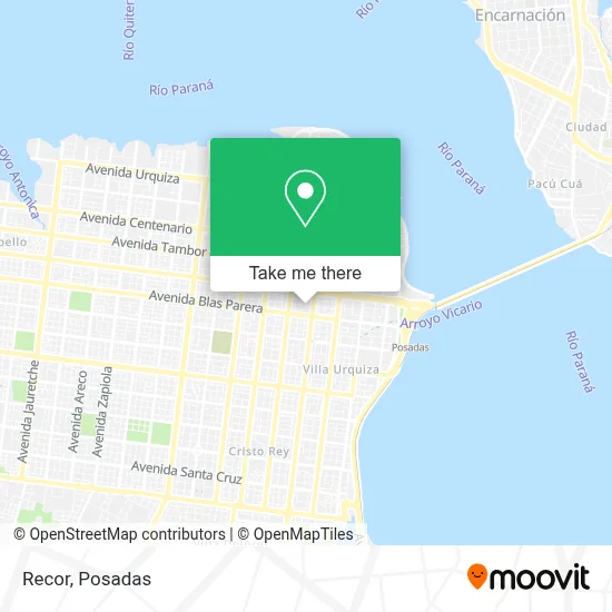 Recor map