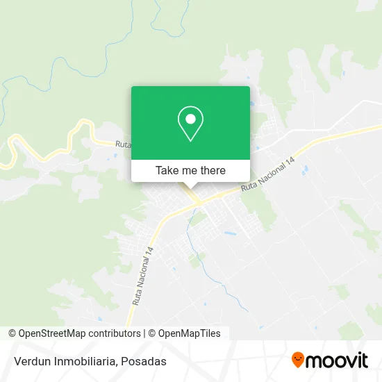 Verdun Inmobiliaria map