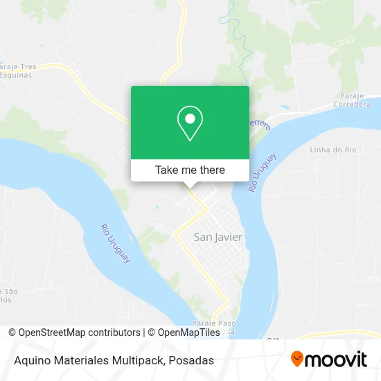 Aquino Materiales Multipack map