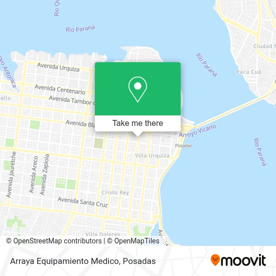 Arraya Equipamiento Medico map