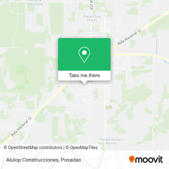 Alulop Construcciones map