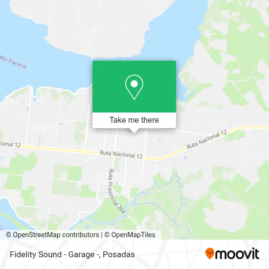 Fidelity Sound - Garage - map
