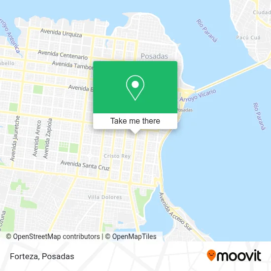Forteza map