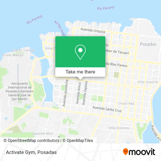 Activate Gym map