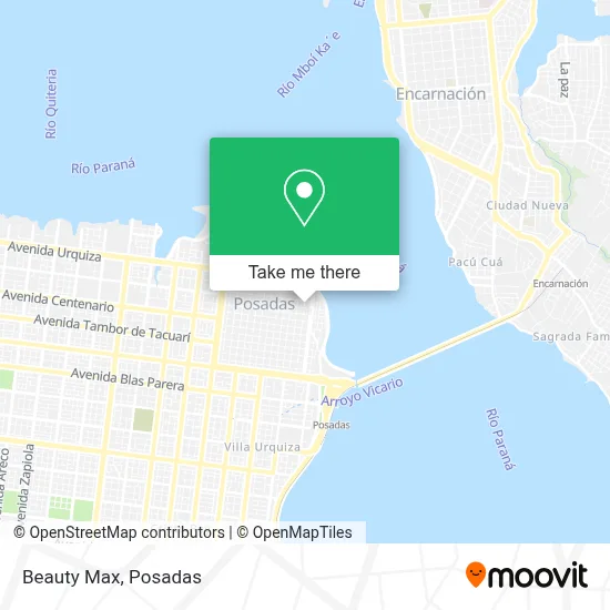 Beauty Max map