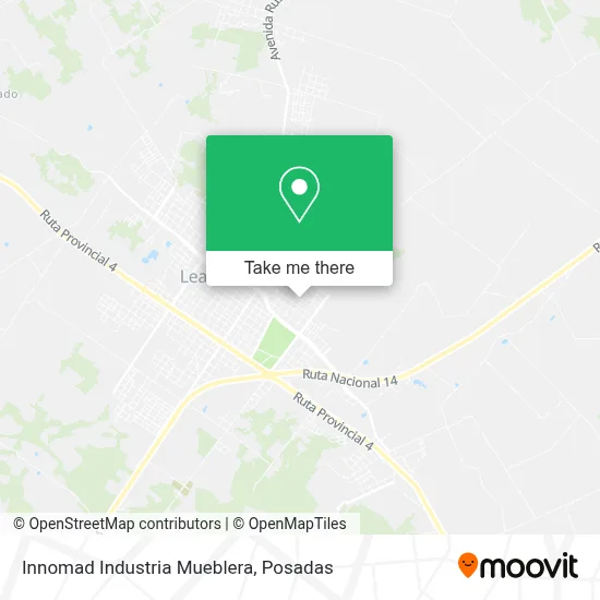 Innomad Industria Mueblera map