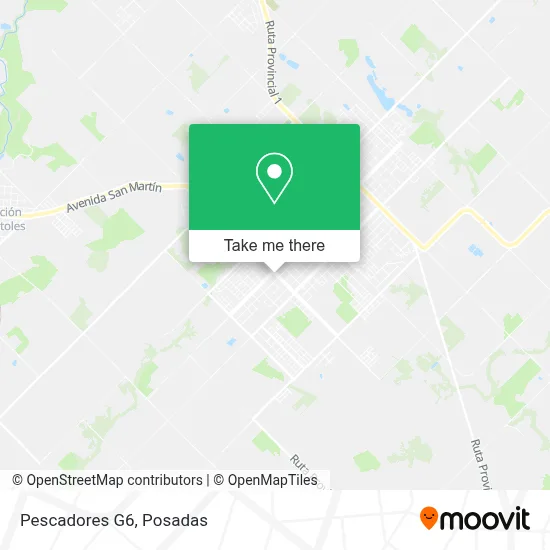 Pescadores G6 map