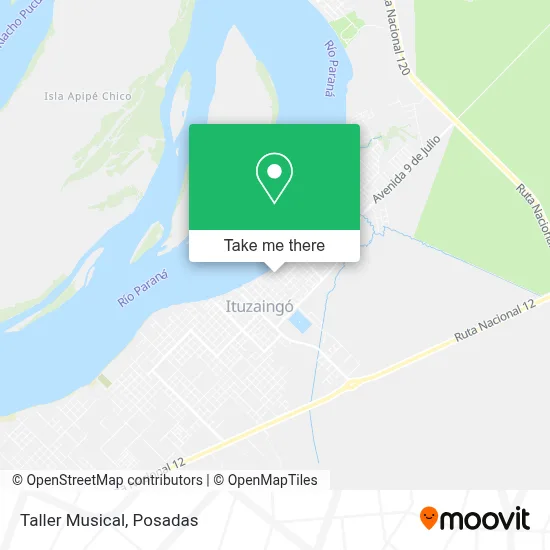 Taller Musical map