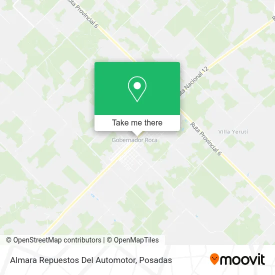 Almara Repuestos Del Automotor map