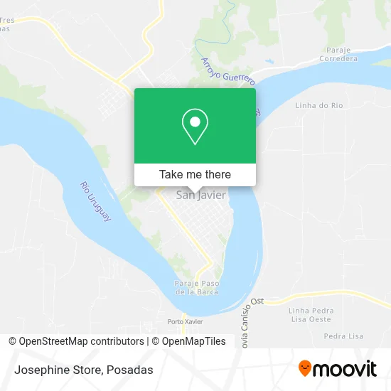 Josephine Store map