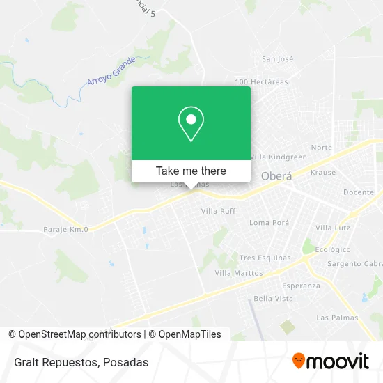 Gralt Repuestos map